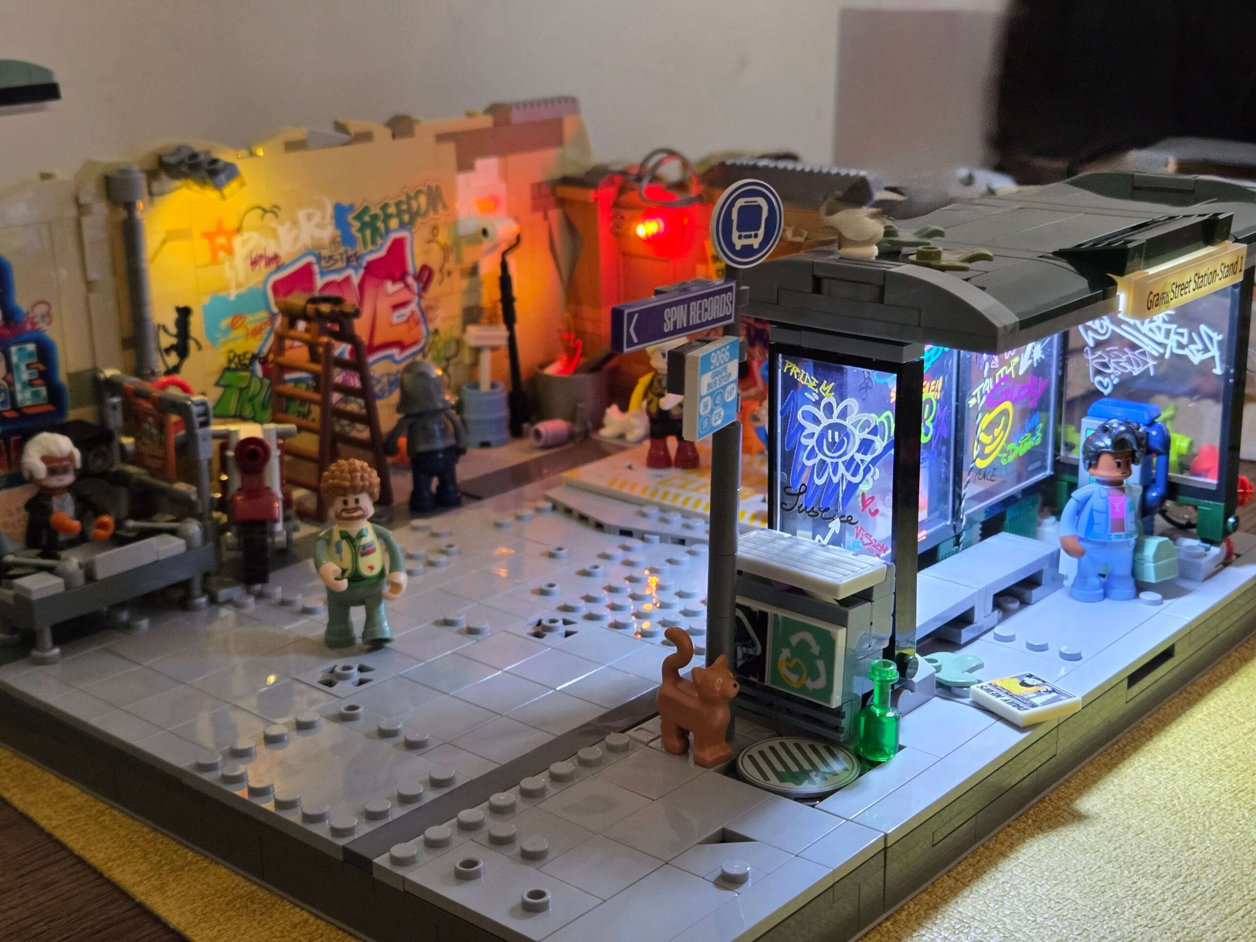 Combining Graffiti Bus Stop and Underground Battle on MILS