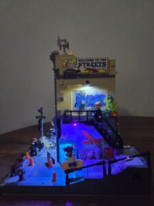 Lumibricks Skate Shop lighting