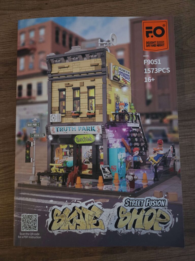 Lumibricks Skate Shop Instructions