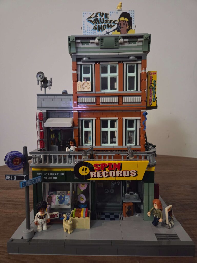 lumibricks record store front