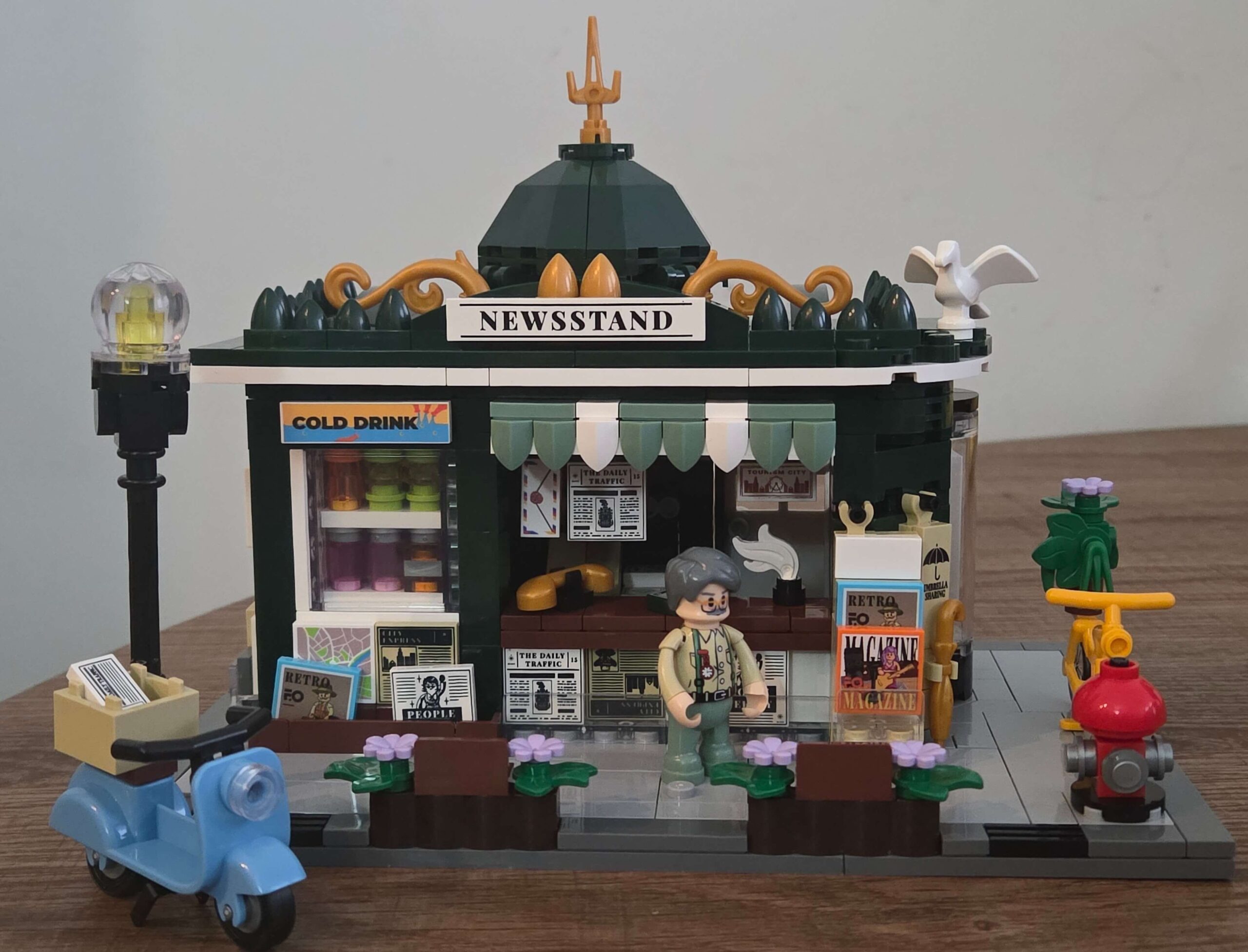 Lumibricks News Stand