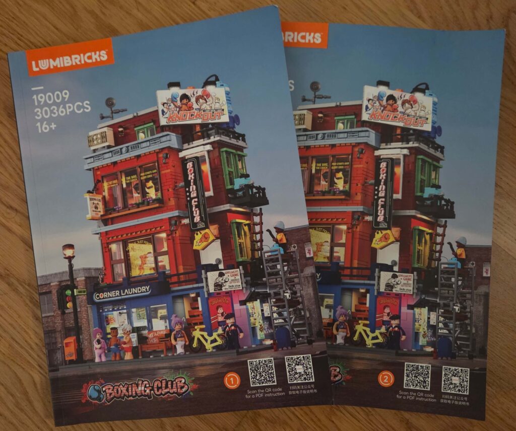 Instructions for the Lumibricks Boxing Club 19009