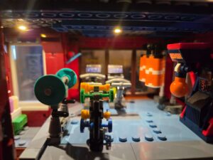 Gym interior details in the Lumibricks Boxing Club 19009