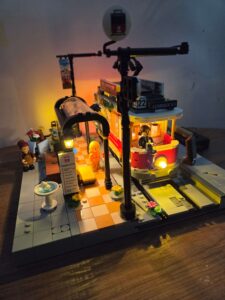 Lumibricks Heritage Tram & Station MOC