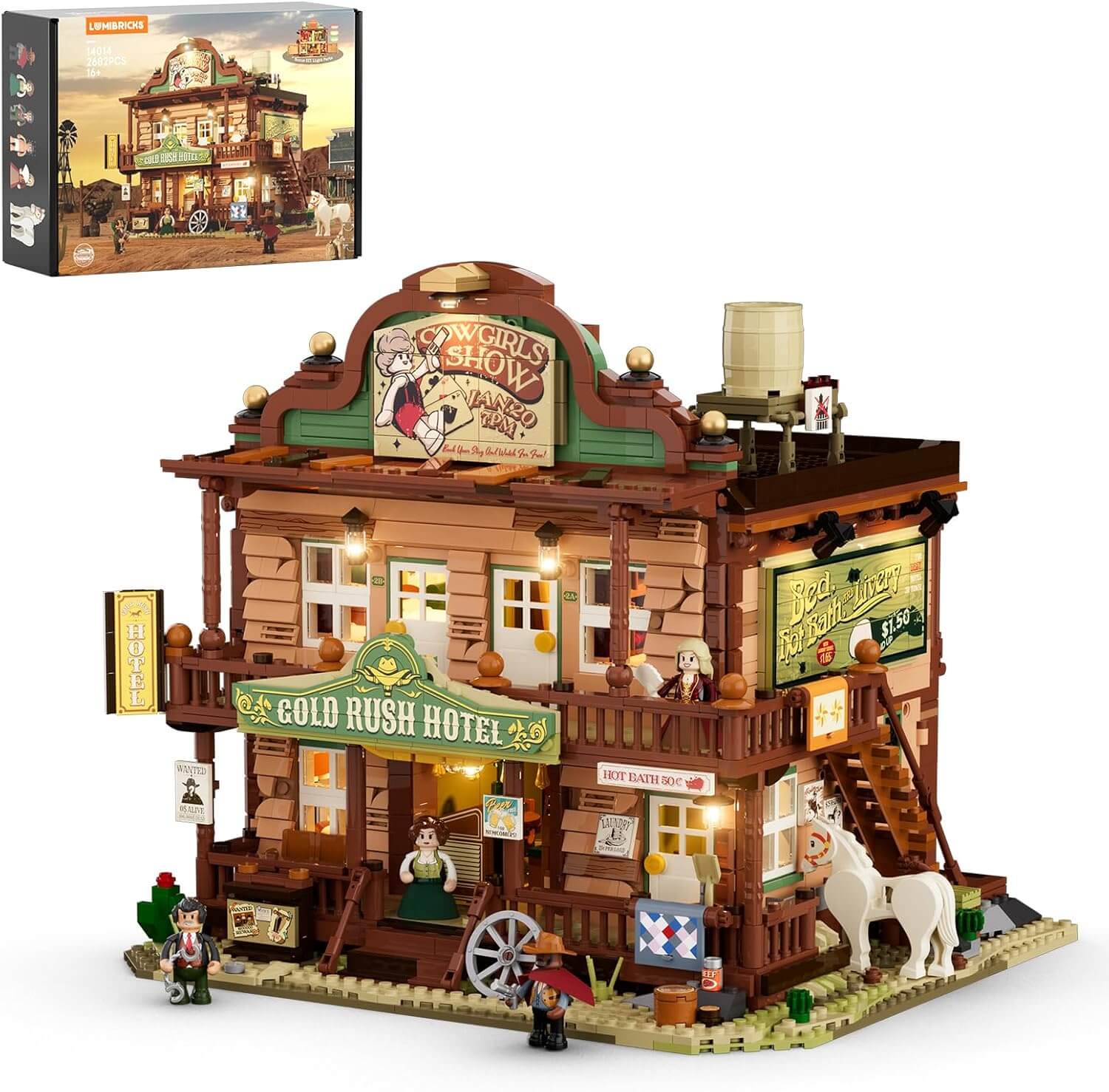 lumibricks old west inn 14014