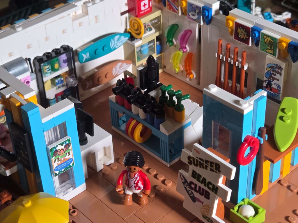 Lumibricks Surf Shop Interior
