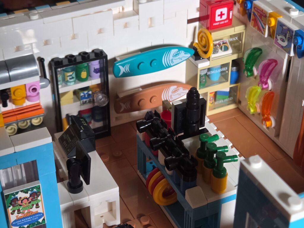 Lumibricks Surf Shop Interior