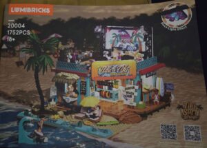 Lumibricks Surf Shop Instructions Book