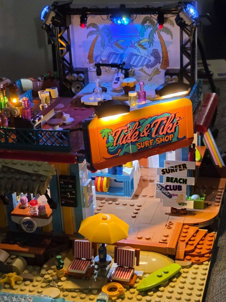 Lumibricks Surf Shop Lighting