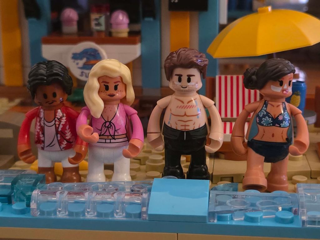 Lumibricks Surf Shop Minifigs