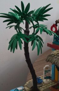 Lumibricks Surf Shop Palm Tree before modification