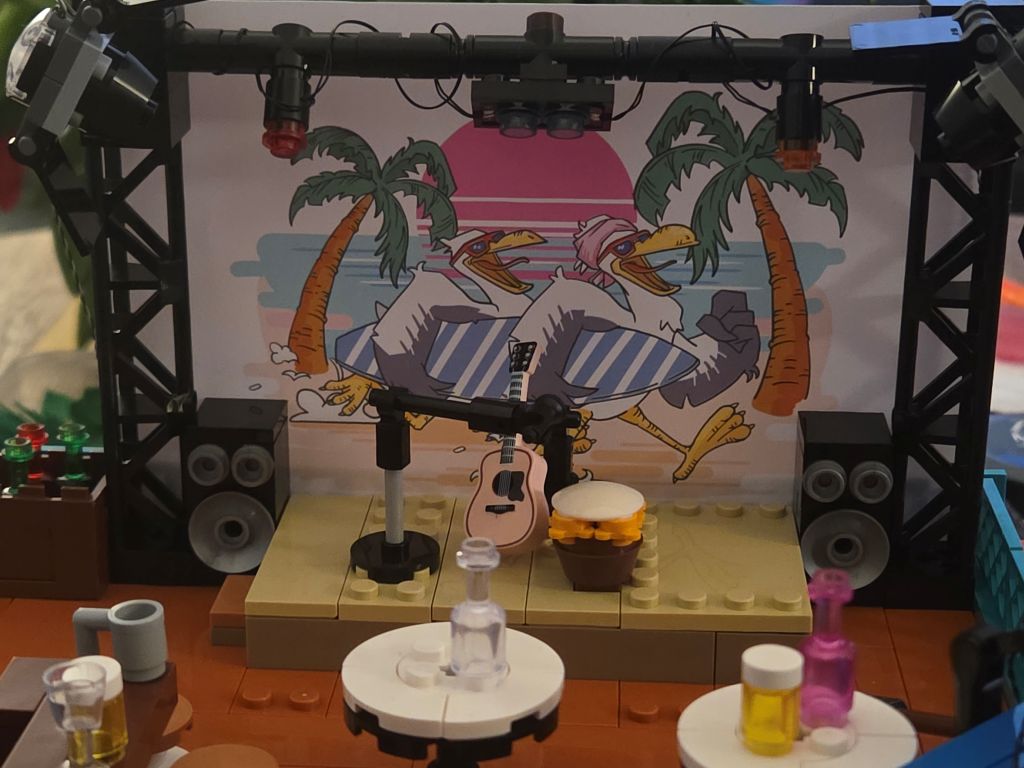 Lumibricks Surf Shop Bar Stage