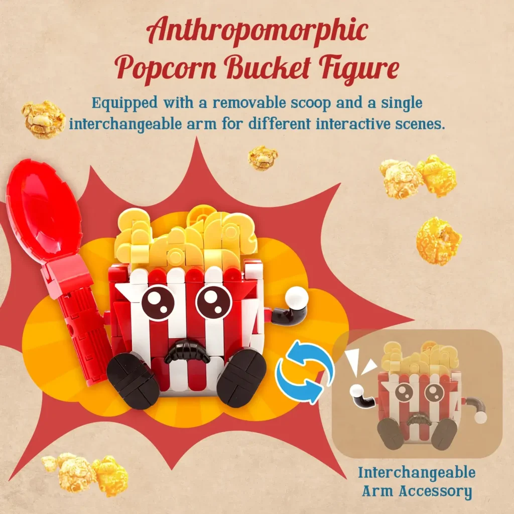 Pantasy Popcorn Machine characters