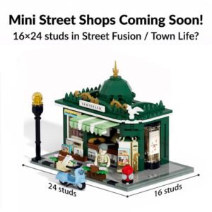 Lumibricks Mini Street Shops