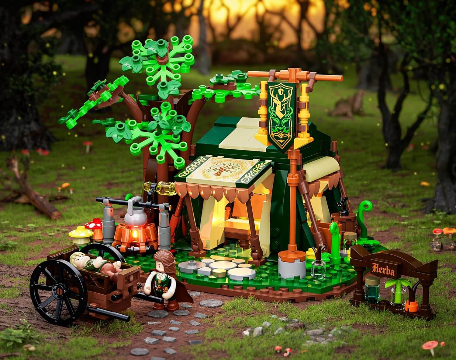 Lumibricks Ranger Camp