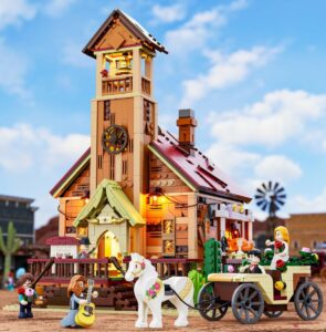 Lumibricks Old West Meeting Hall