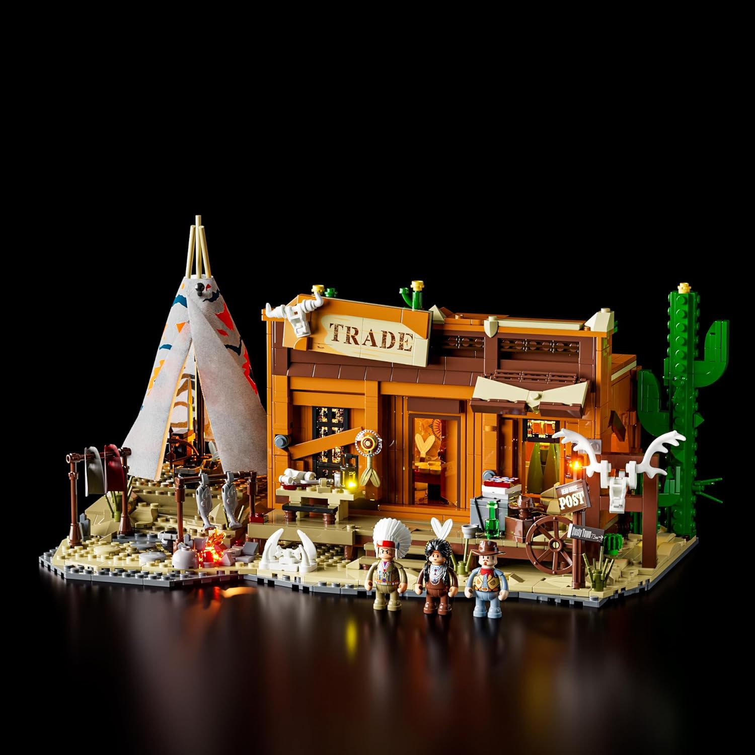 Lumibricks Western Trading Post