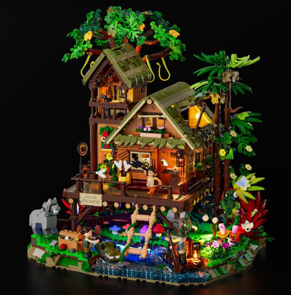 Lumibricks Misty Forest Cabin