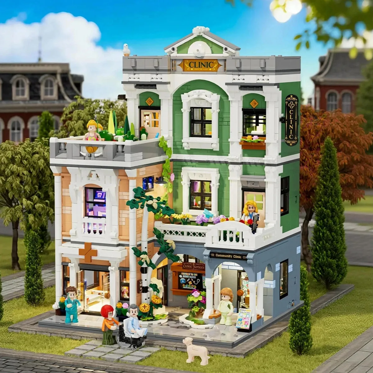 Lumibricks Greenway Clinic 15011 official product image
