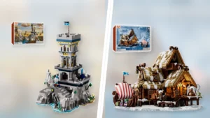 I AM BRICK Azure Throne and Icehorn Longhouse official product images