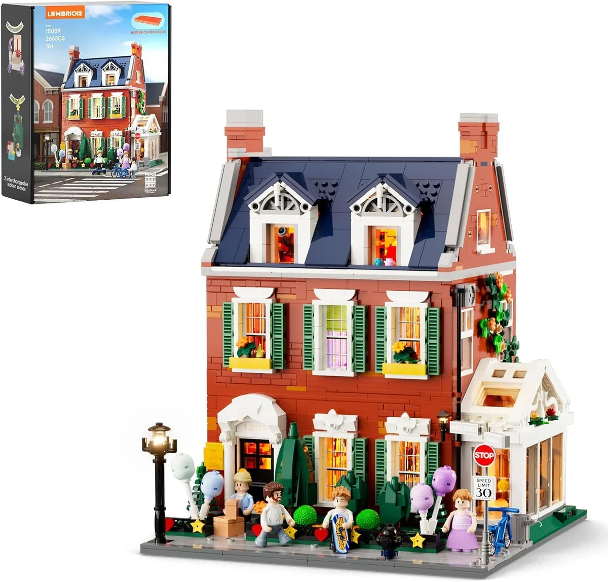 Lumibricks Redbrick Row House Prime Day deal