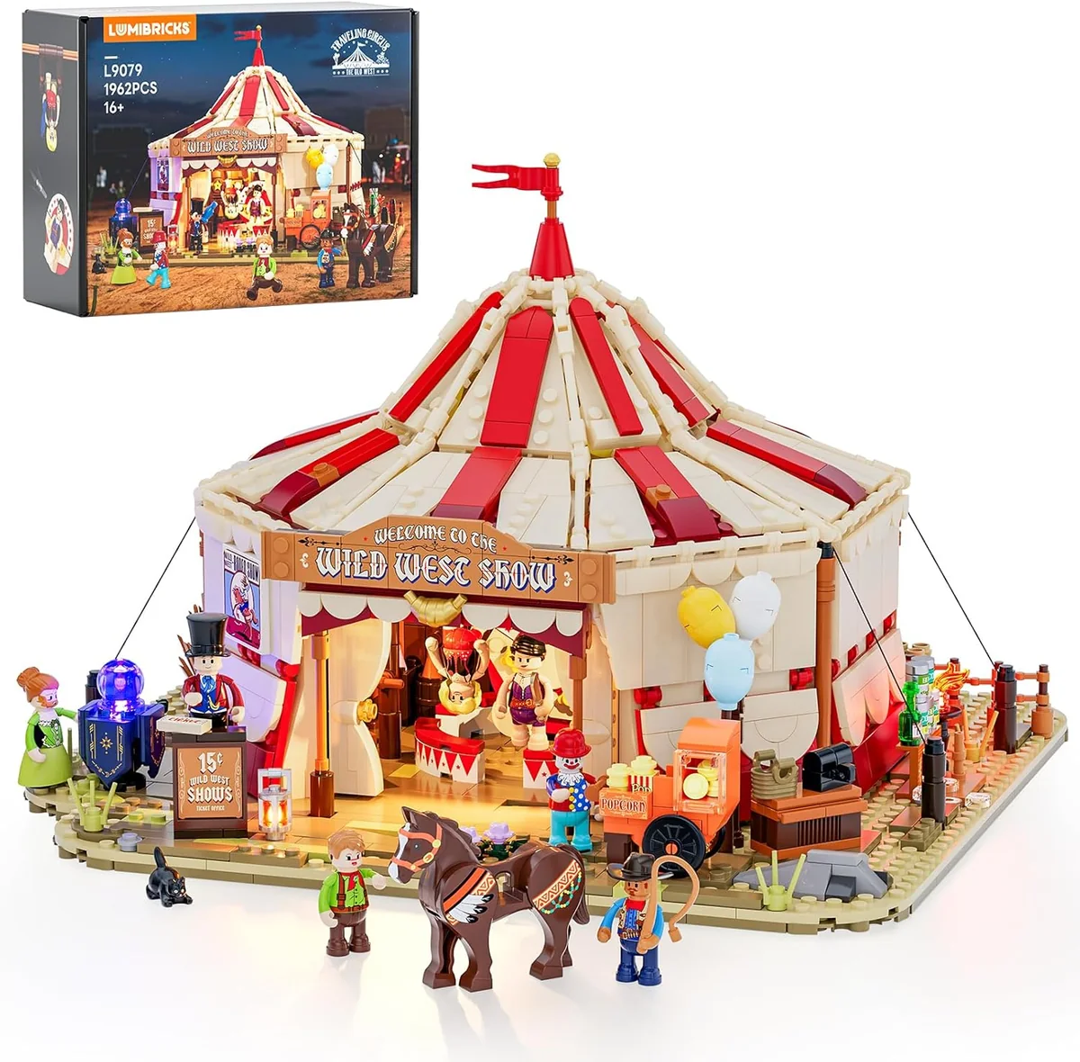 Lumibricks Traveling Circus Prime Day deal