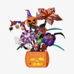 Pantasy Midnight Pumpkin Bouquet 85067 Halloween bouquet with glowing pumpkin base