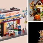 Lumibricks Amazon Germany leak showing The Bodega, Autumn Farm and Christmas Pub