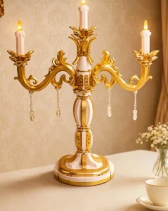 Pantasy Candle Holder 85057 three-candle display model