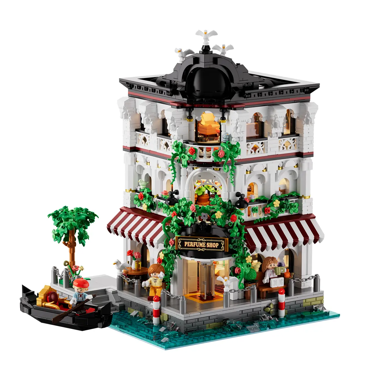 IAMBRICK Riverside Perfume Shop 40102 modular-style waterfront building