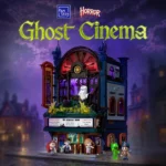 Pantasy Ghost Cinema 85066 illuminated at night