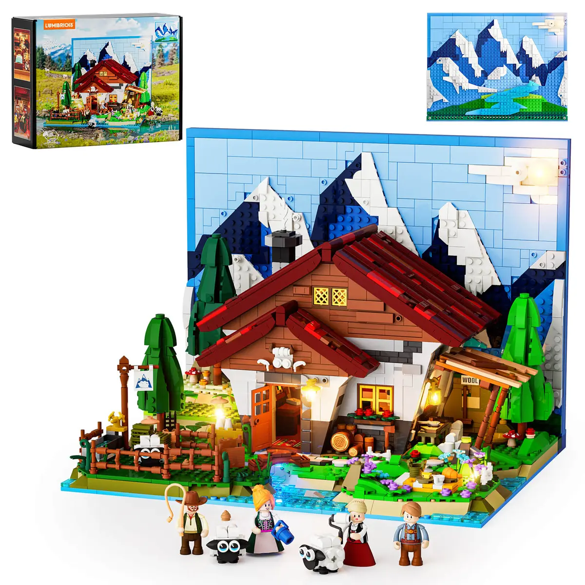 Lumibricks retiring soon Shepherd's Cottage L9094