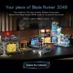 Lumibricks Blade Runner 2049 collection with Street Market, Protein Farm and Replicant scene