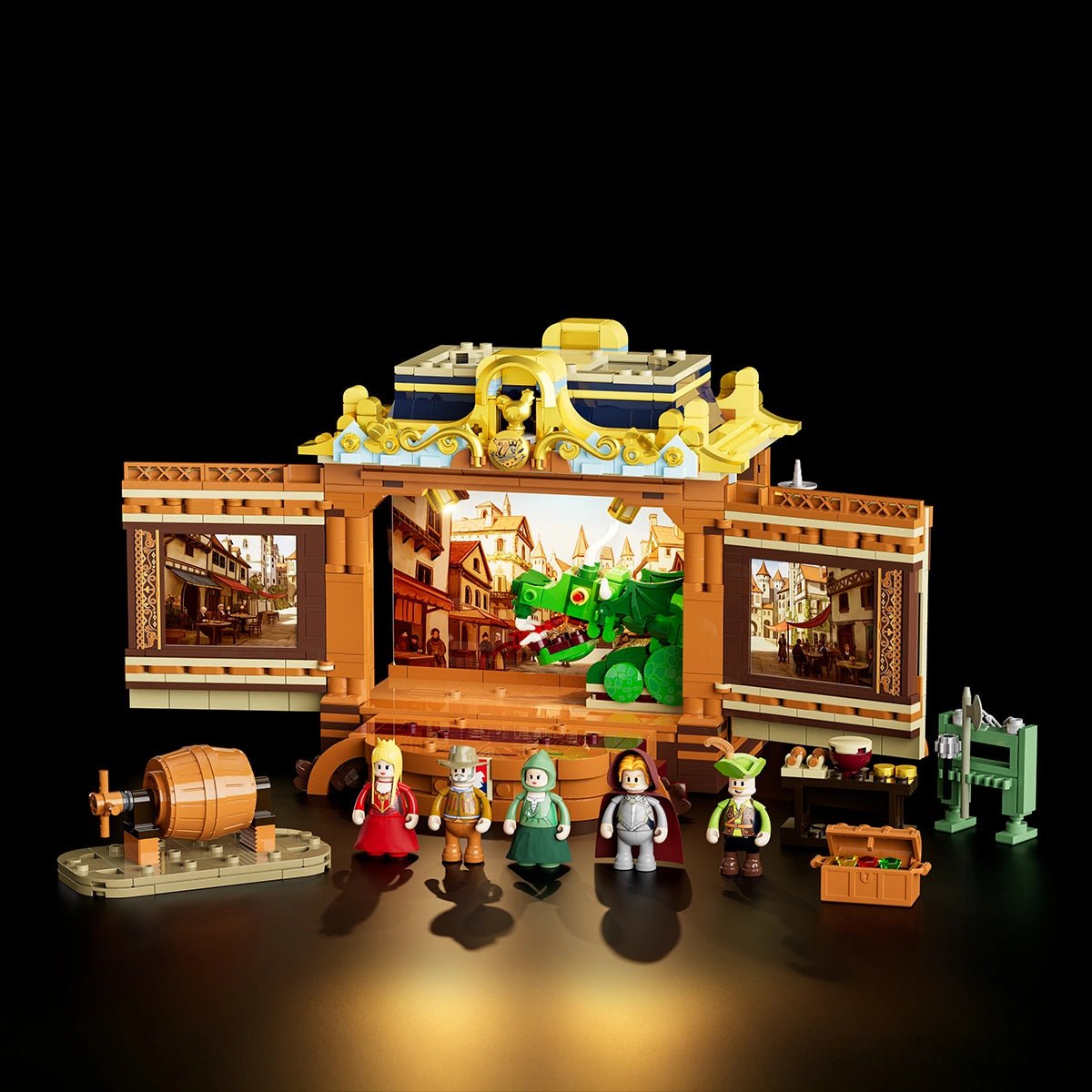 Lumibricks Medieval Troupe Carriage L9063 retiring soon