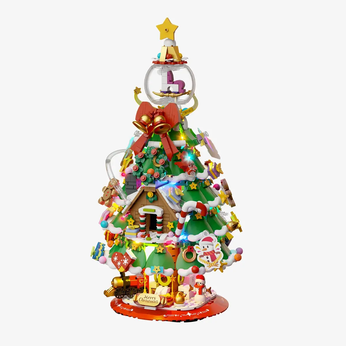 Pantasy Christmas Tree 86004 illuminated brick set