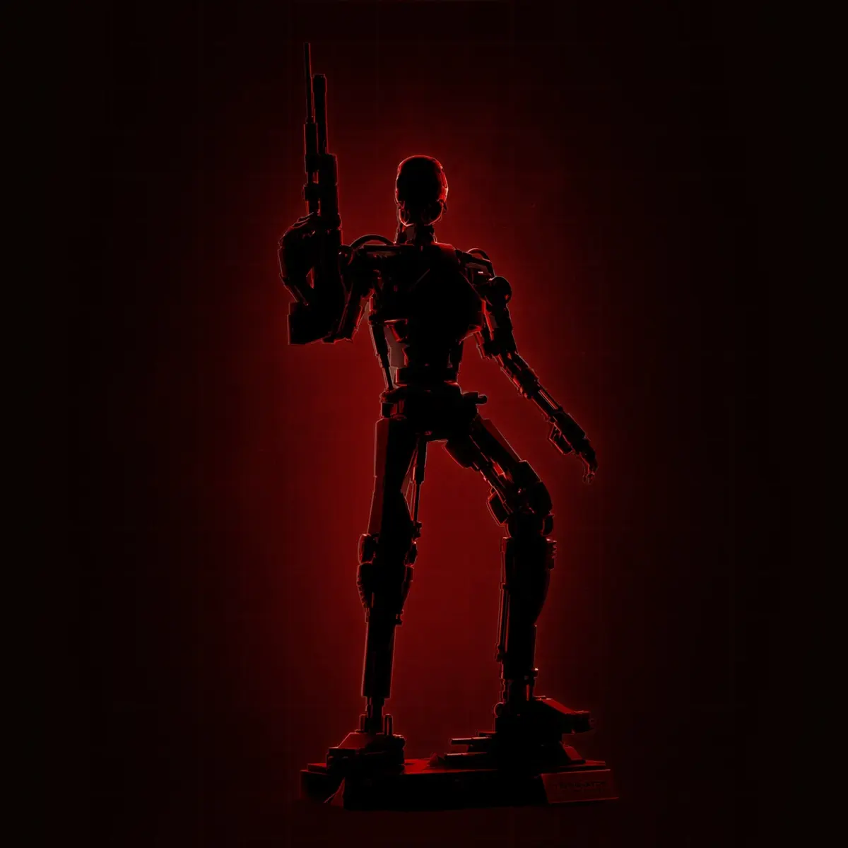 Pantasy Terminator T-800 87503 full model silhouette