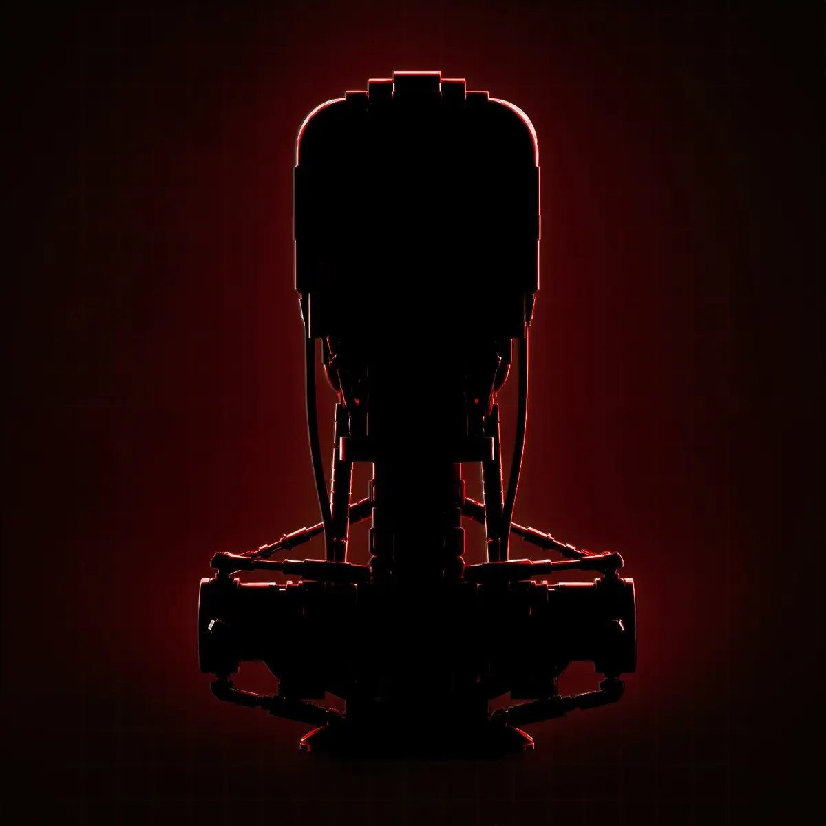 Pantasy Terminator T-800 Bust 87502 silhouette